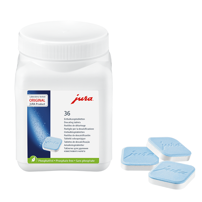 JURA 2Phase Descaling Tablets 36 Pieces JURA Cleaning Material