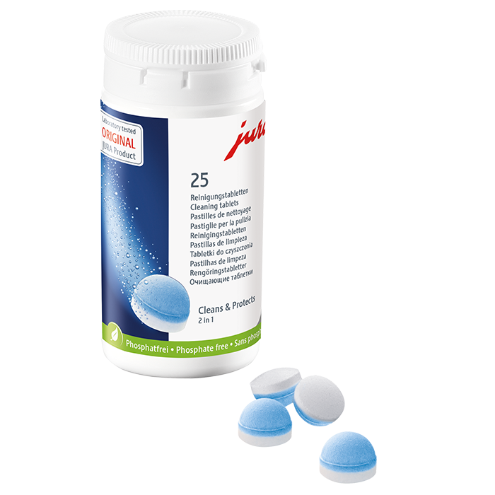 JURA 2-Phase Cleaning Tablets 25 Pieces